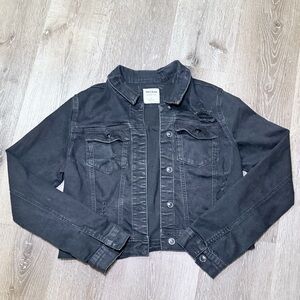 Max Jeans Black Jean Jacket